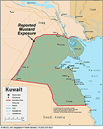 Figure 2:  Reported Mustard Exposure