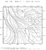 Figure A-44. MM5 Grid 2 wind fields forecast for 1200 UTC, March 10, 1991