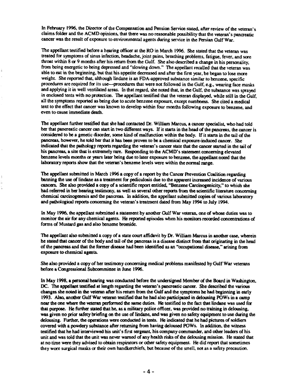 Department of Veterans Affairs, Board of Veterans� Appeals, Docket No. 96-08 850, �Entitlement to Service Connection for the Cause of the Veteran�s Death,� September 15, 1998, p. 2, 7.