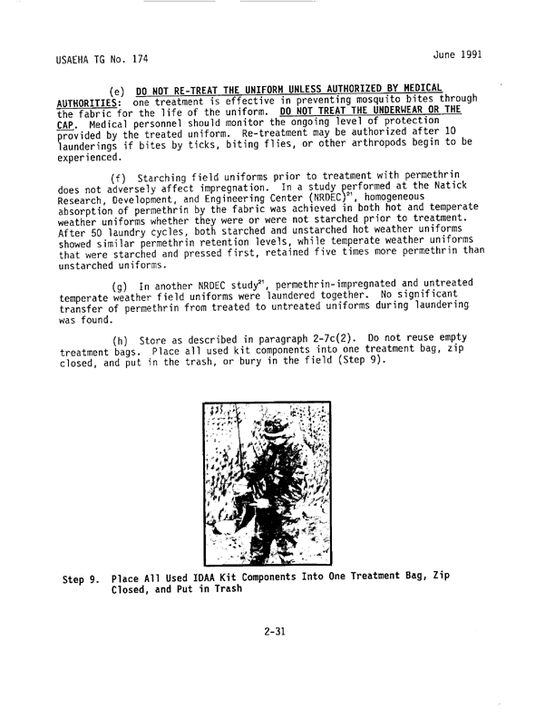   Coulston International Corporation, Label with Directions for Use for Permethrin Arthropod Repellent, Easton, PA, May 1990.