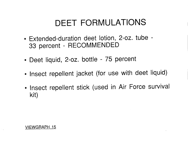   Coulston International Corporation, Label with Directions for Use for Permethrin Arthropod Repellent, Easton, PA, May 1990.
